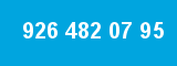 926 482 07 95